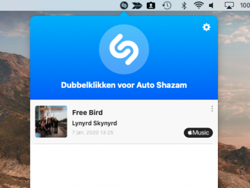 Shazam Mac gebruiken