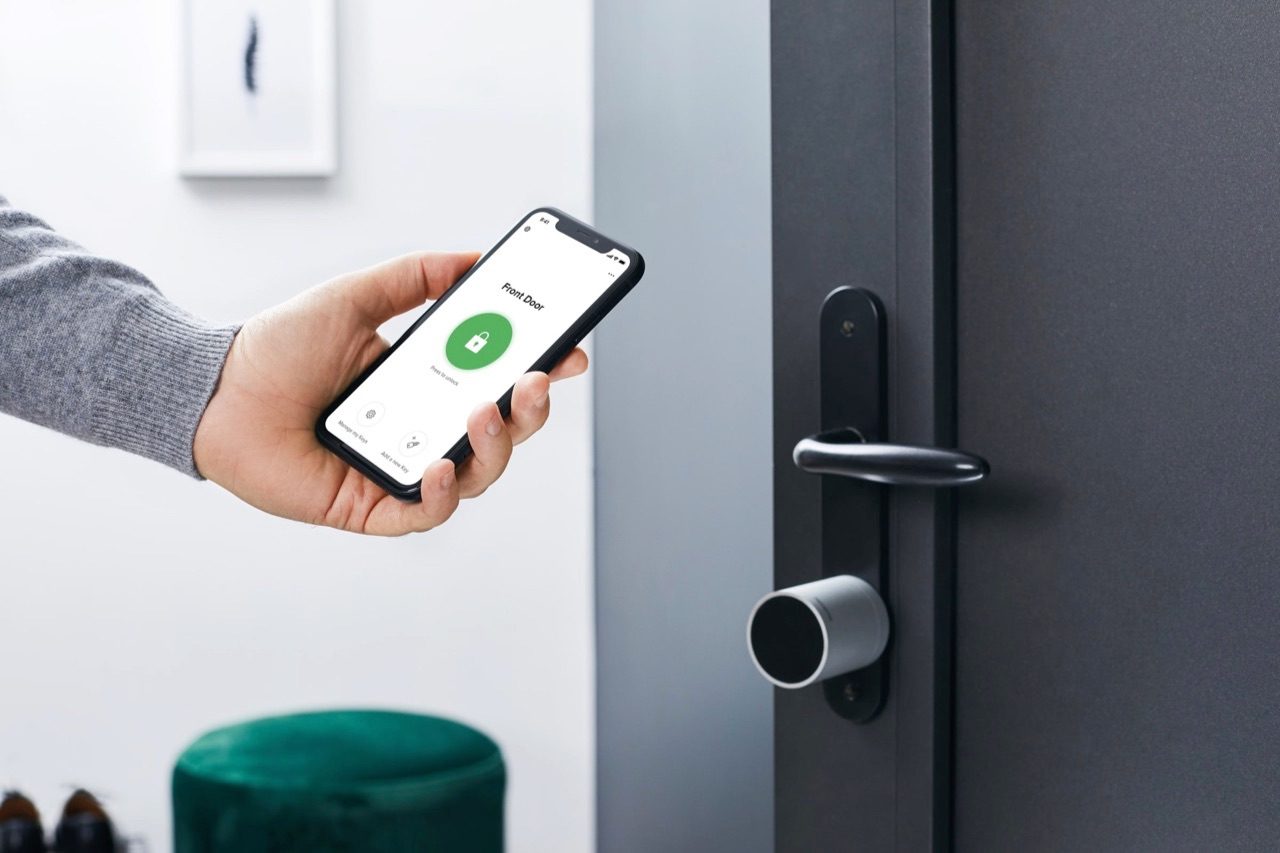 Laatste Onweersbui Stadscentrum Netatmo slim deurslot met HomeKit werkt met NFC-sleutels