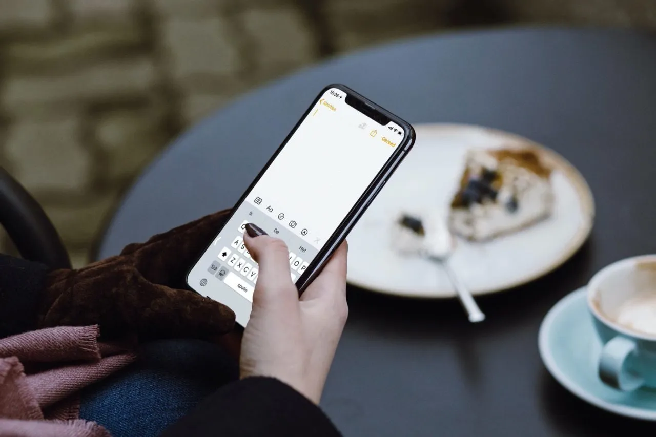 iPhone toetsenbord voor één hand: zo werkt dat
