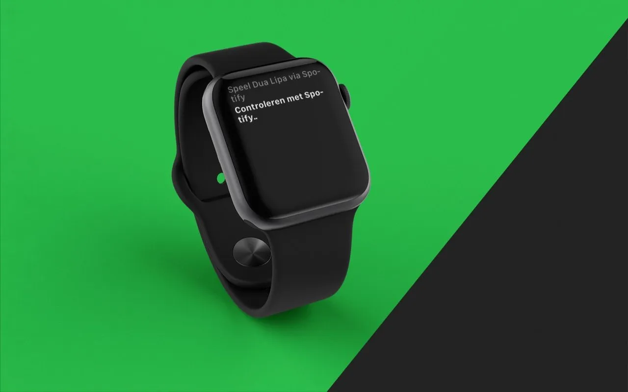 Spotify laat je nu ook Siri gebruiken op de Apple Watch