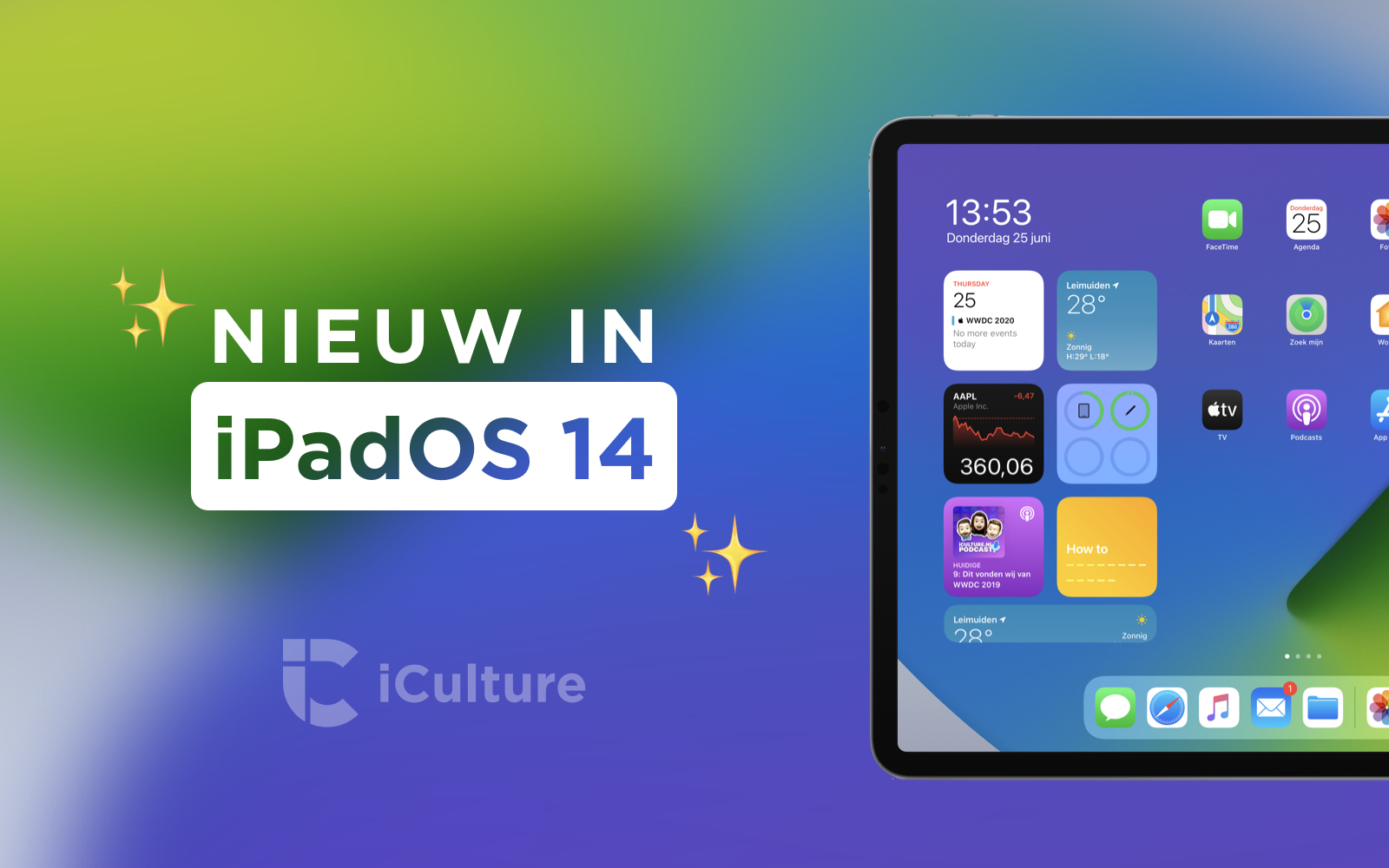 Nieuwe functies in iPadOS 14.