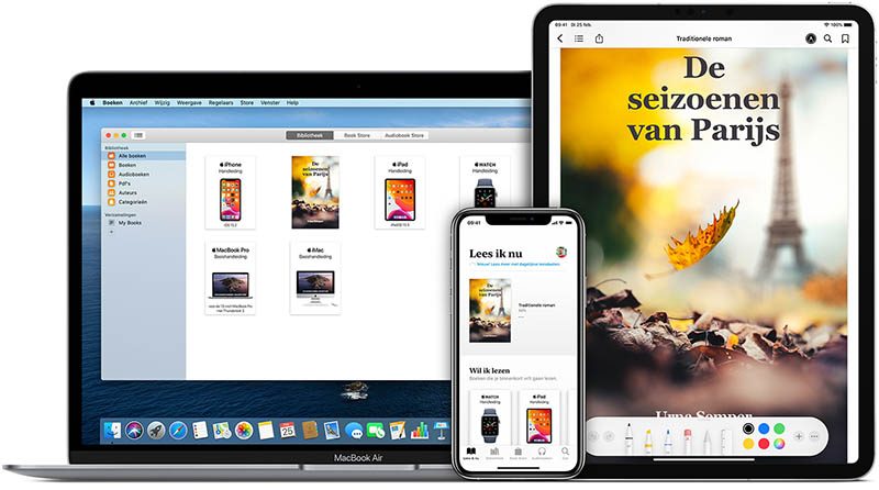 Kalmerend bedrijf Oplossen Eigen boeken (ePub) importeren in de Boeken-app van Apple