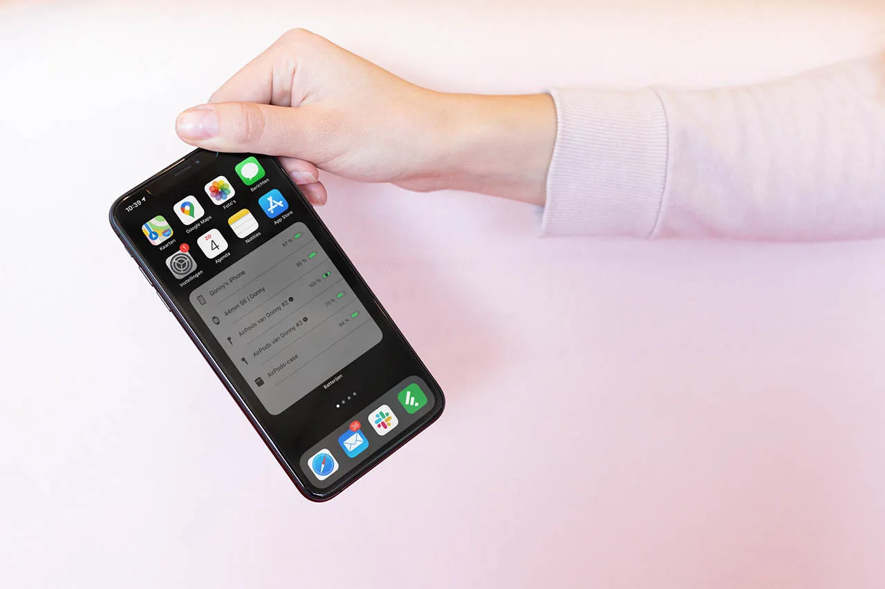 Zo werkt de Batterijen-widget op de iPhone en iPad