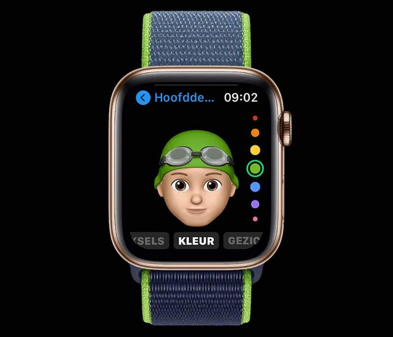 Memoji maken op de Apple Watch