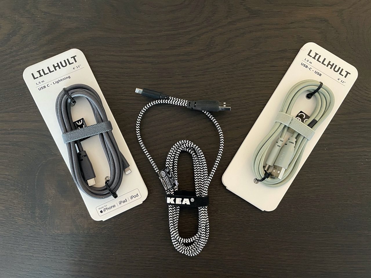 Review IKEA LILLHULT kabels voor iPhone: en voordelig
