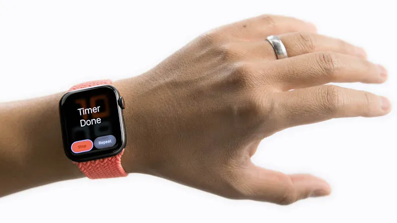 Apple Watch binnenkort te bedienen met handgebaren