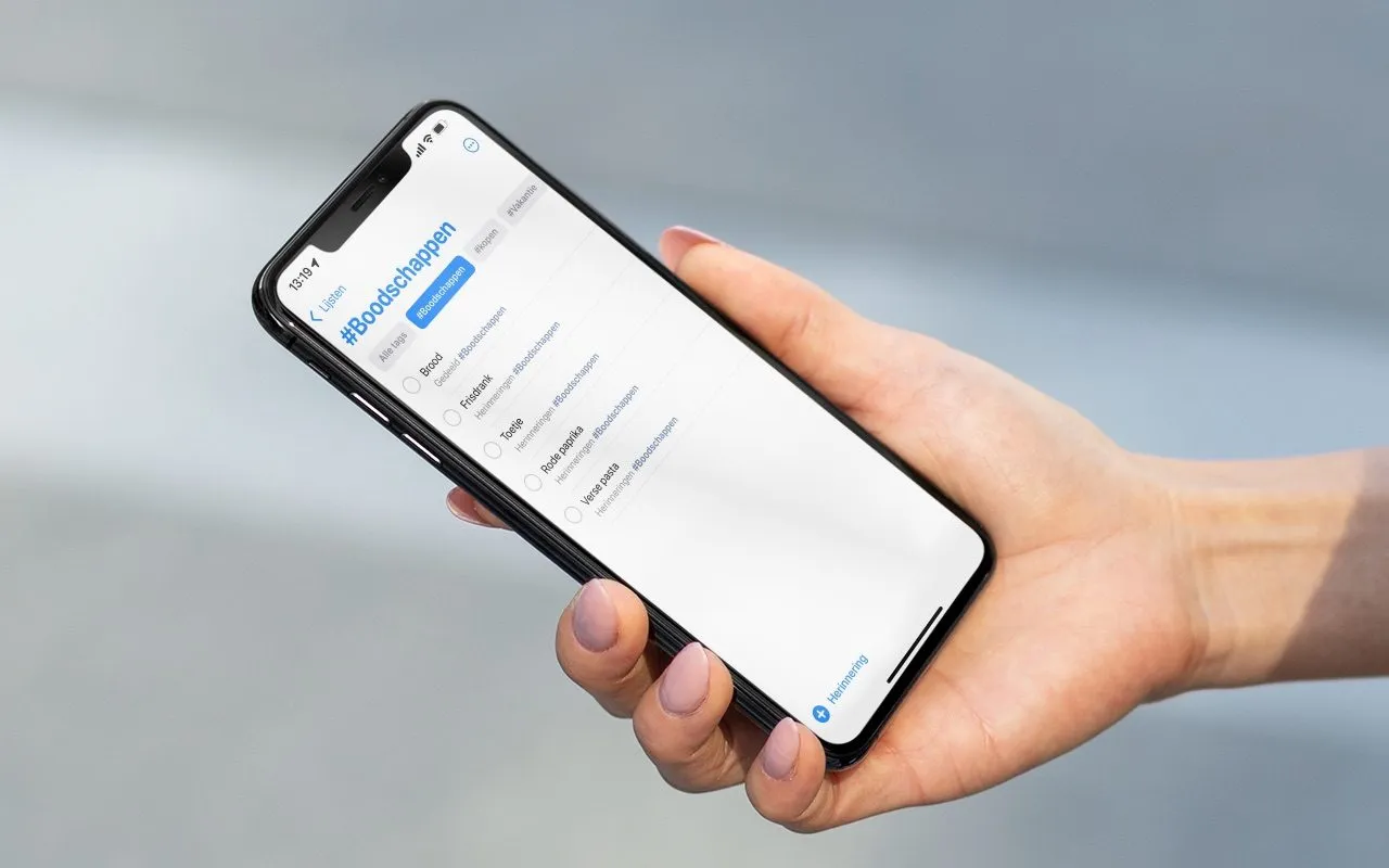 Tags in de Herinneringen-app: markeer taken makkelijker op iPhone, iPad en Mac