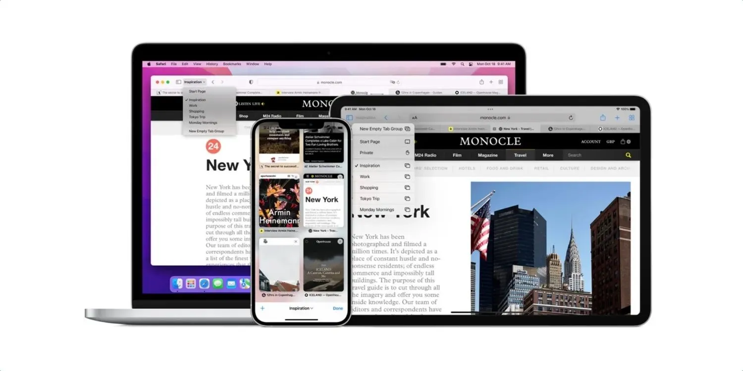 Safari-tabbladen synchroniseren: support voor iOS 10 en eerder vervalt