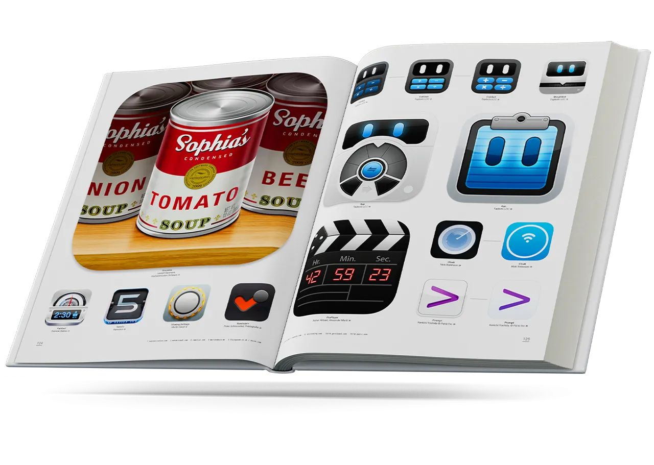 Ontdek mooie appiconen in ‘The iOS App Icon Book’