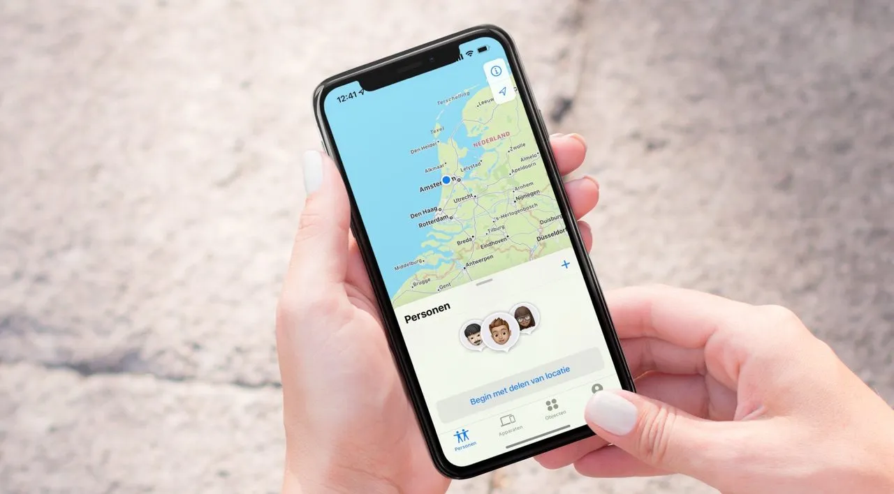 Vrienden terugvinden met de Zoek mijn-app: nu ook extra nauwkeurig!