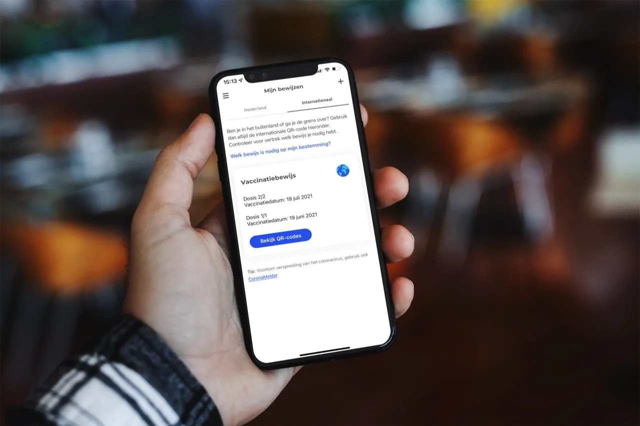 Vaccinatie- en herstelbewijs maken in de CoronaCheck-app