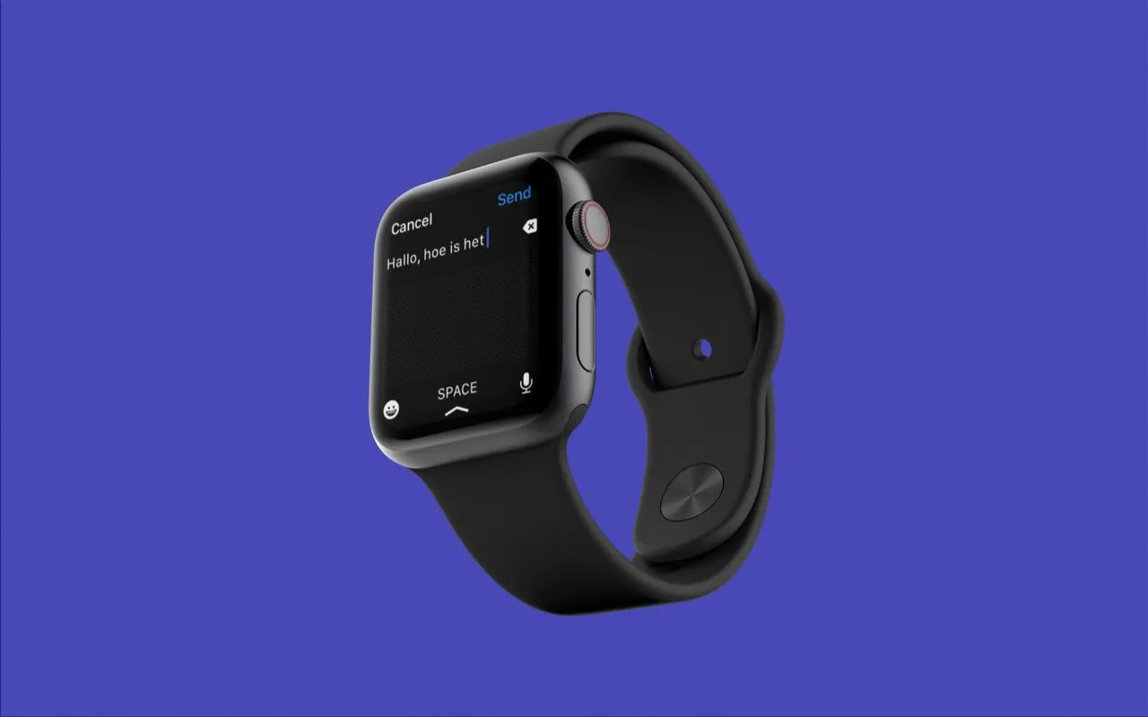 Zo gebruik je de Scribble-functie op de Apple Watch