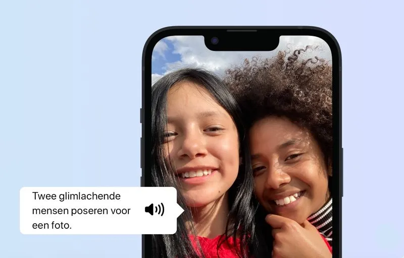 Vlaamse VoiceOver-stem Ellen is weer terug in iOS 15.4.1