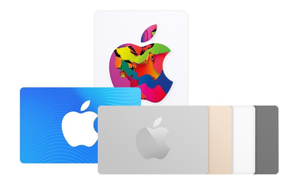 kaart of Apple cadeaubon inwisselen iPad, Mac
