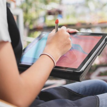 Logitech Crayon tekenen op iPad