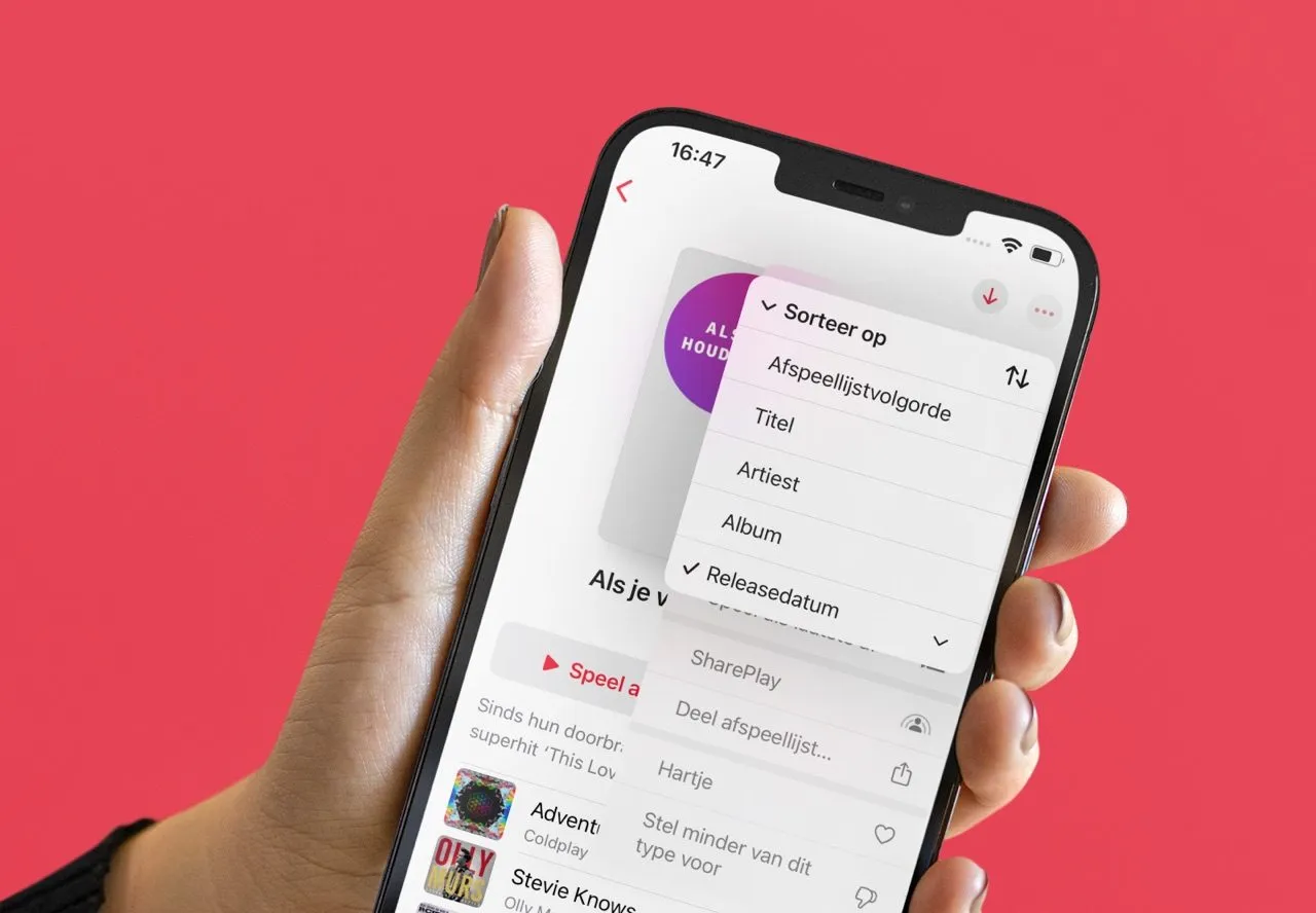 Apple Music afspeellijsten delen met vrienden doe je zo