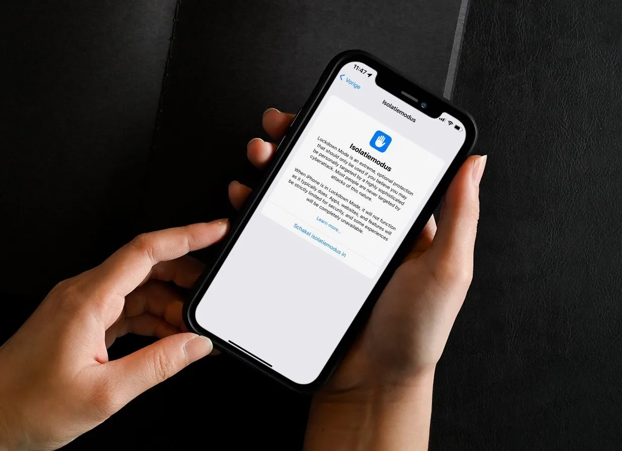 Zo werkt de isolatiemodus op iPhone, iPad en meer