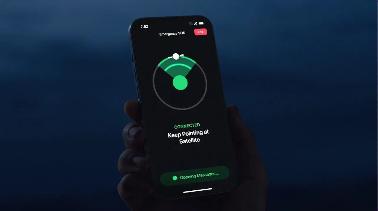 Zo werkt de SOS-noodmelding via satellieten op de iPhone