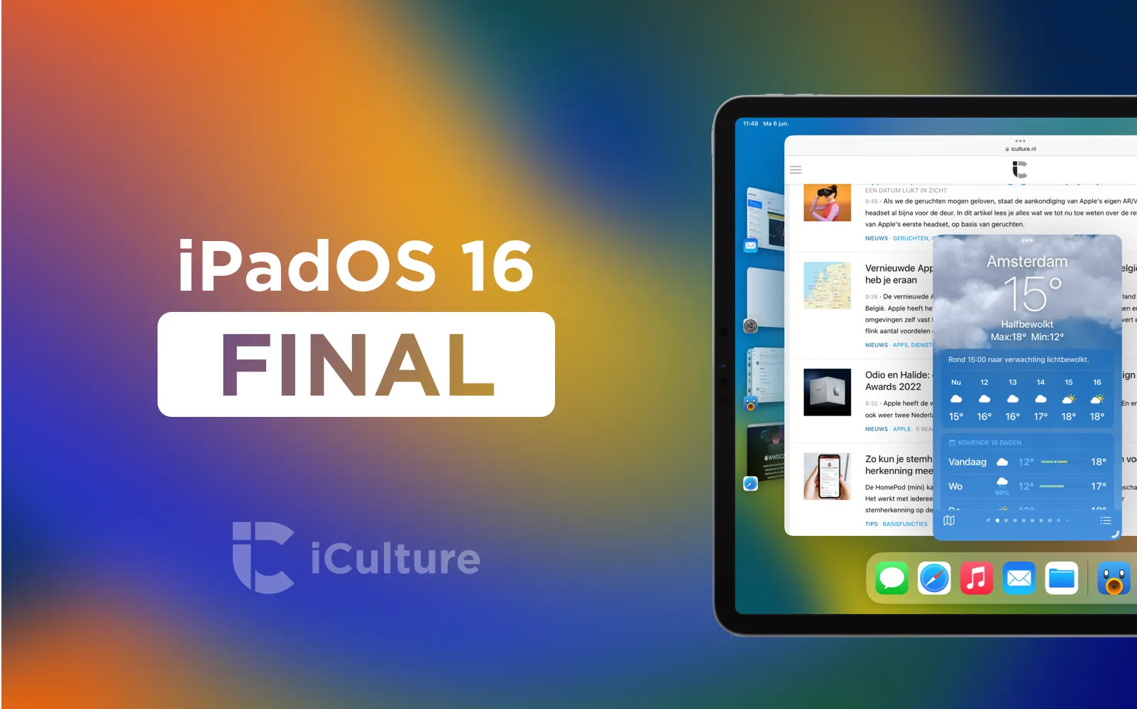 Dit is iPadOS 16, de grote update voor je iPad: alles over downloaden en meer