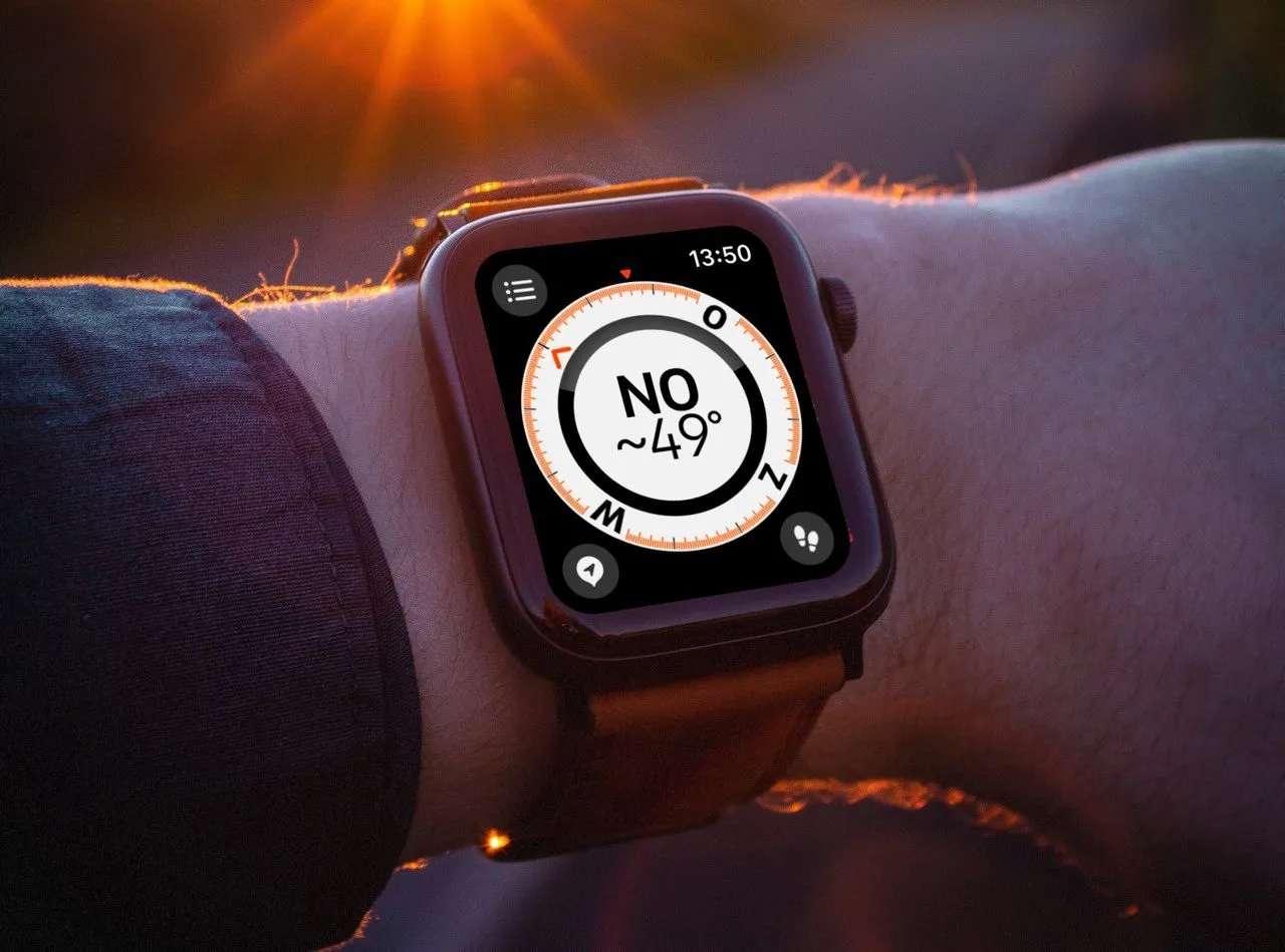 Kompas-app op de Apple Watch wijst je de weg: zo werkt het