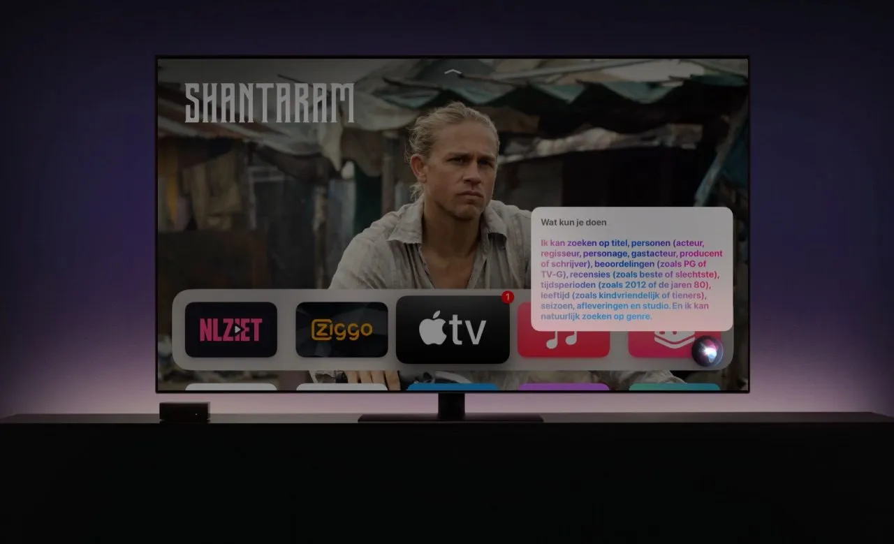 Zo werkt Siri op de Apple TV: dit kun je allemaal vragen