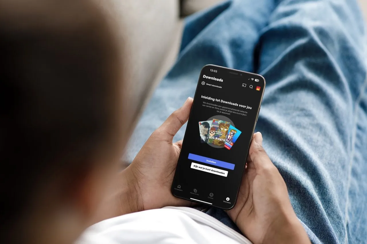 Netflix offline kijken: download een heel seizoen met één nieuwe knop