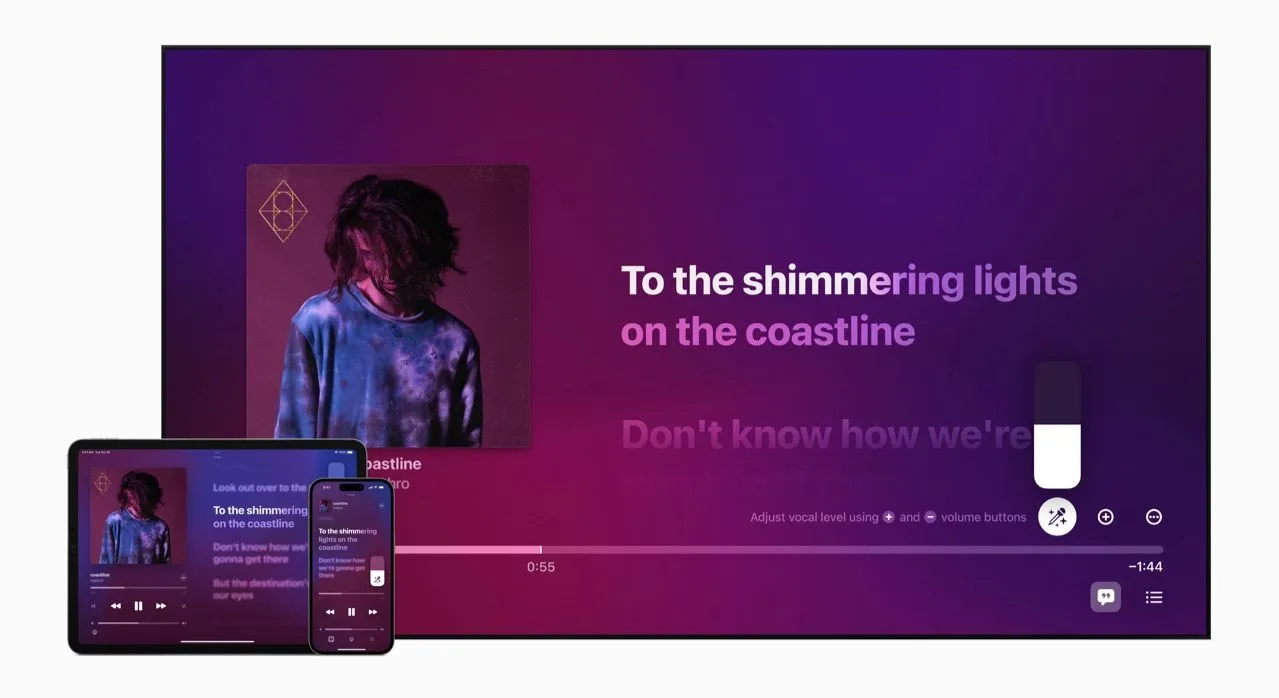 Apple Music krijgt karaokefunctie: dit is Apple Music Sing