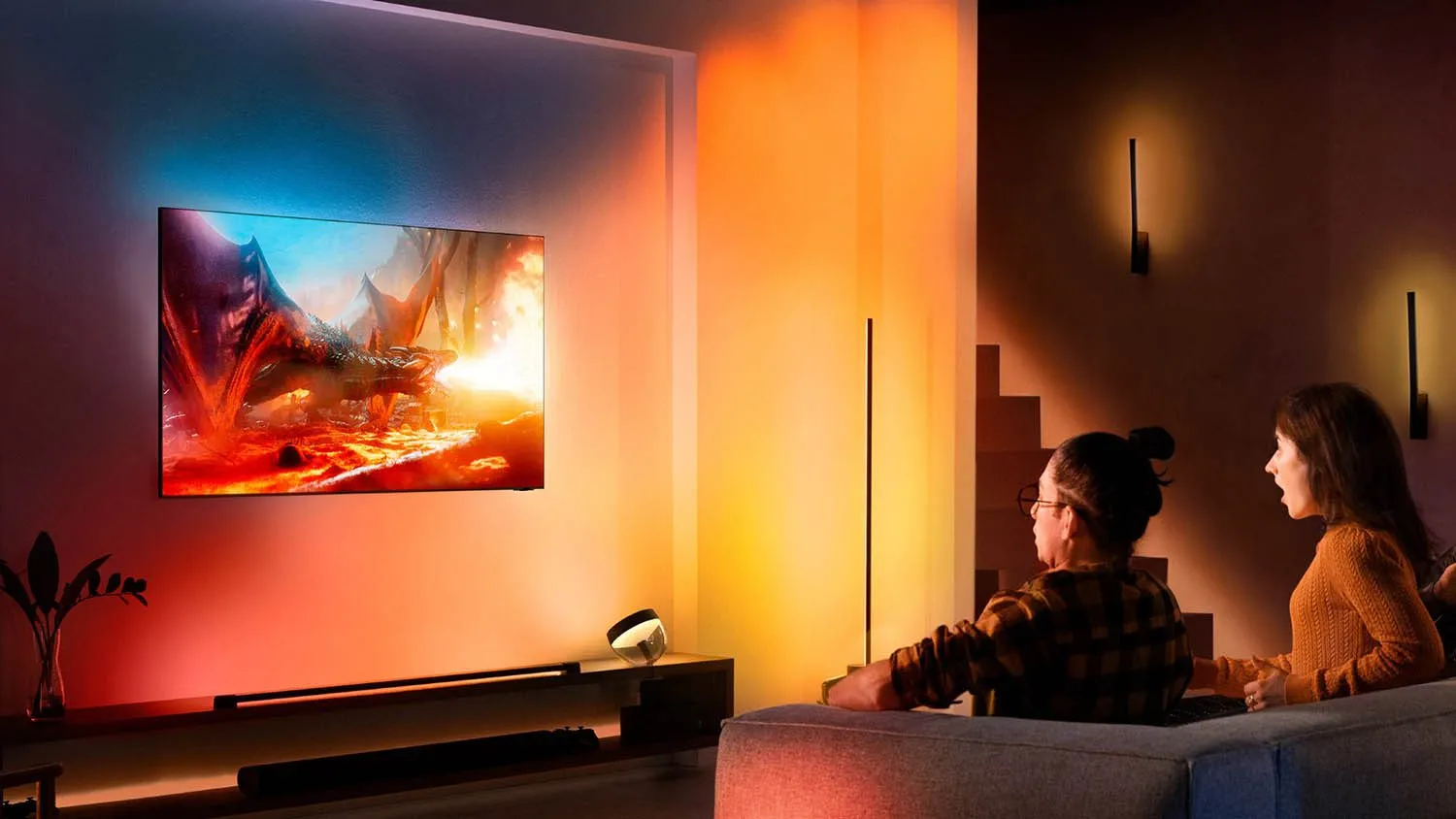 [CES2023] Met deze Philips Hue-app voor Samsung heb je geen Ambilight-tv meer nodig