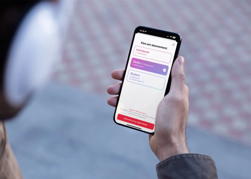 Apple Music gezinsabonnement afsluiten: zo werkt het