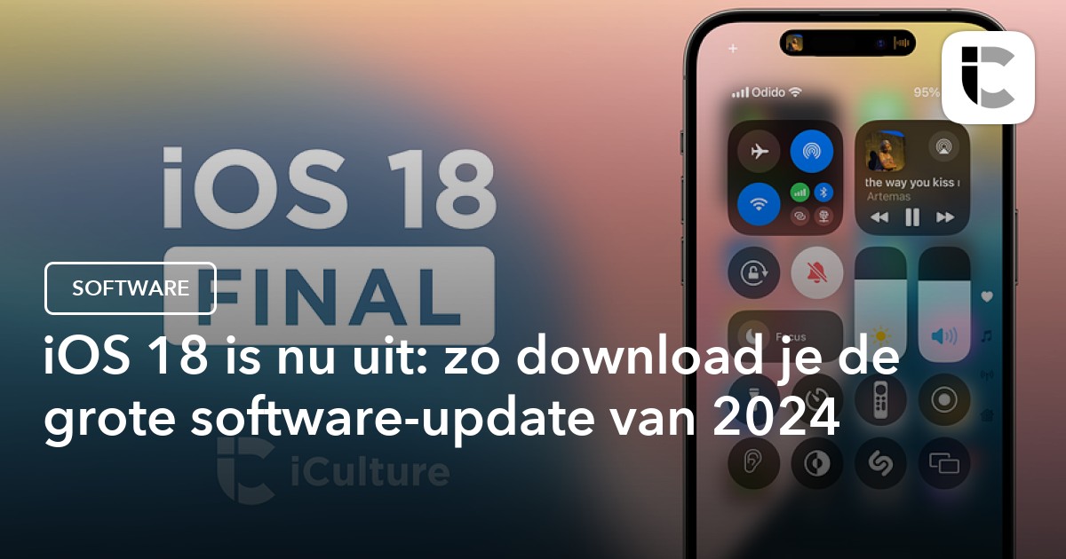 IOS 18 Alles Over De IPhone Software Update Van 2024   1372221