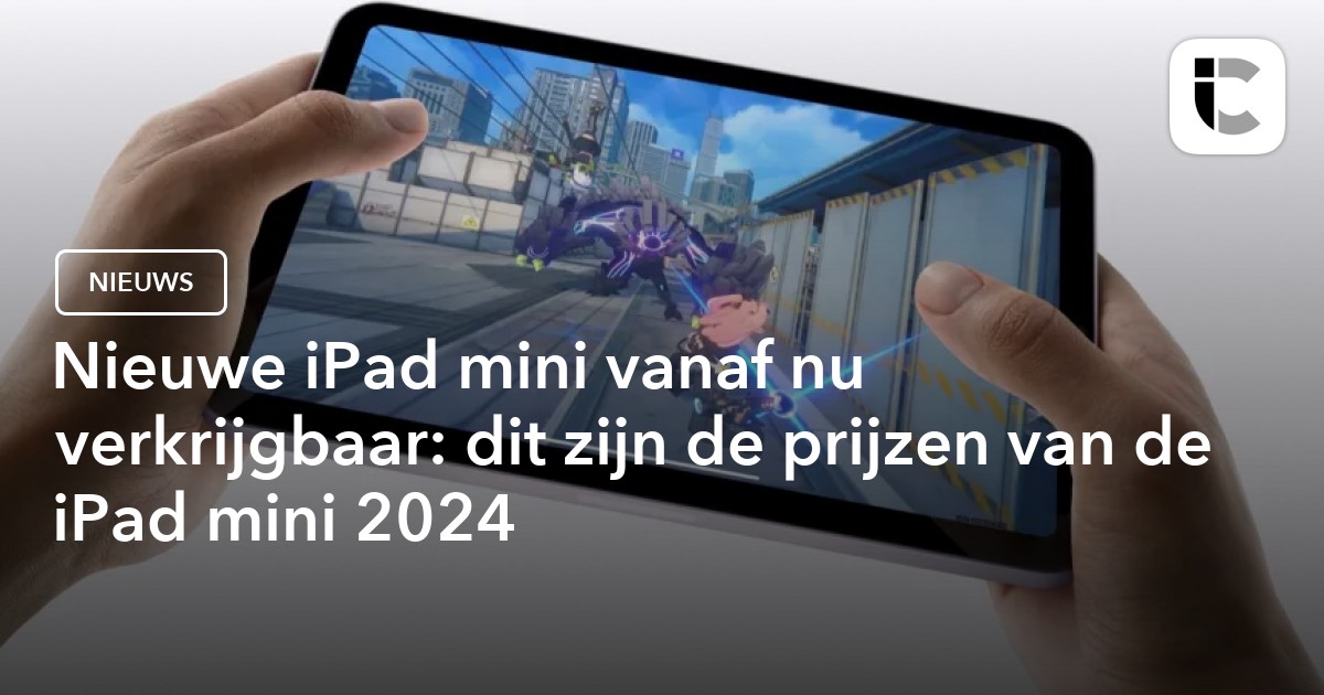 iPad mini 2024 prijs alle prijzen van de iPad mini A17 Pro op een rij